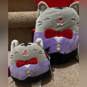 🐈‍⬛Squishmallow HALLOWEEN 🎃 TALLY DUO! Catula 7/8” & 5” BNWT